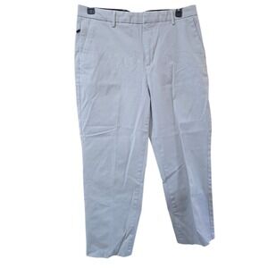 Dockers Smart 360 Tech Straight Fit Khaki Chino Pants Beige Pockets 34x27